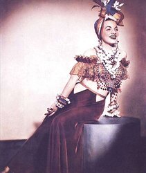 Vintage celebrities - Carmen Miranda