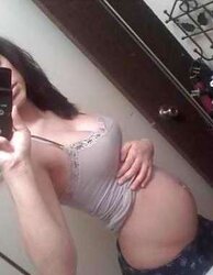 Some Photos of INEXPERIENCED Pregnant Stunner