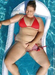 Bikinis bathing suits brassieres plumper mature clothed teenager massive giant