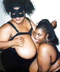 Immense Ebony Funbags and Knockers