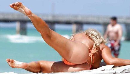 Coco Austin Bathing Suit Demonstrate