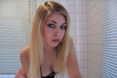Super-Hot Light-Haired Teenager Woman Part