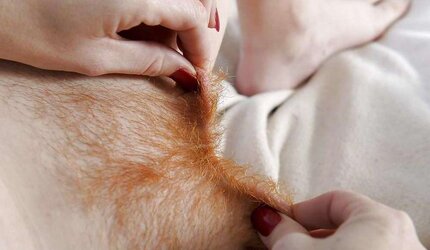 Erotic wooly gash redhead mature
