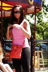 Warm Magnificent Wifey With Cute Caboose In Dark-Hued Leggings