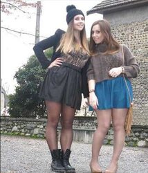 French Bloggers Mode with cool gams