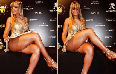 Brazilian and World Celebrities Red-Hot Crossed Gams