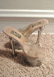 Adrianna Well Worn Stripper High-Heeled Shoes