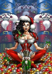 Gorgeous Dark-Hued Girls.... A Gorgeous and A Merry Christmas