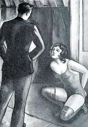 Erotic Book Illustration 15 - Les Malheurs de Colette