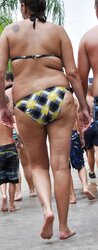 Chubby Bum in Bathing Suit