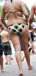 Chubby Bum in Bathing Suit