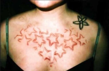 Teenagers and Scarification - Assets Modification