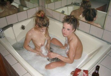 2 gals, one bathtub bath
