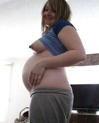 Magnificent pregnant gals