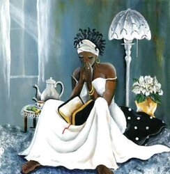 Ebony Art for Dark-Hued--Widow