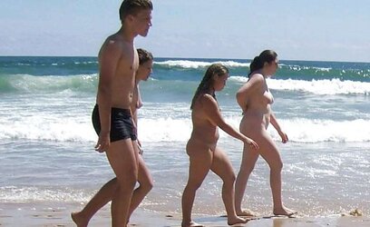 Naturist Beach Teenagers