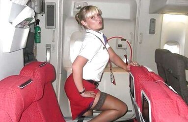 Gorgeous stewardesses, air hostess