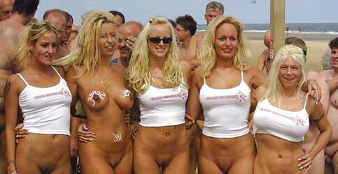 Groups of naked women