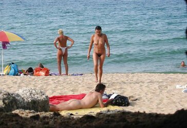 Naked Beach Stunners