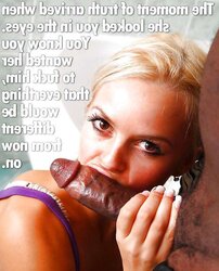 BIG BLACK COCK Sissy and Cuck Captions