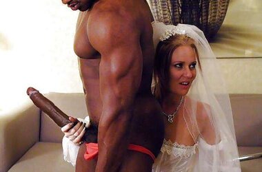 White Cuckold Brides for BIG BLACK COCK Honeymoon Nails