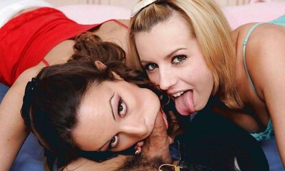 Lexi Belle and Amber Rayne in Three-Way