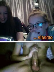 Omegle enormous sausage reactions