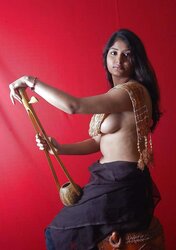 Indian gal in sharee