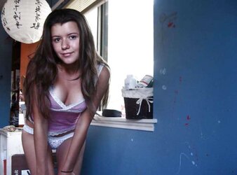 Youthfull Super-Steamy Taut Caboose Fledgling Dark Haired Teenager Pic Gallery