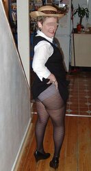 Gymslips and pantyhose