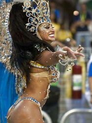 Brazilian carnival ladies