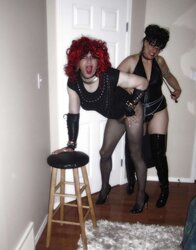 Domme and her Sissy