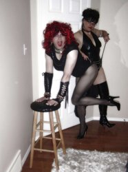 Domme and her Sissy