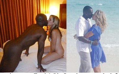 Bi-Racial Cuckold Honeymoon Wifey Beach Caps