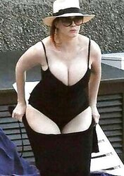 Bathing Suit bathing suit hooter-sling plumper mature clad teenager giant boobies