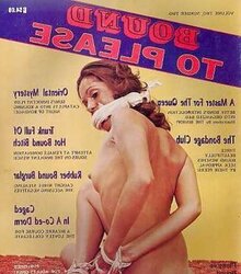 Vintage Restrain Bondage Magazine frosts