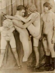 Vintage Porn Image Art trio - Various Artists c.