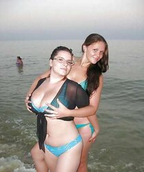 Chicks in bathing suit 1.