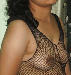 Unseen Indian Housewife In Fishnet