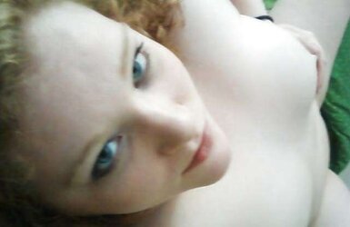 Meaty Huge-Chested Redhead Teenager