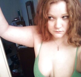 Meaty Huge-Chested Redhead Teenager