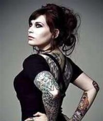 Magnificent tatted ladies