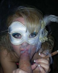 Ass-Fuck only Roxy.. anal invasion jewelry and cigar smoking deep-throat job!