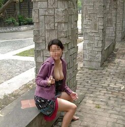 Super-Fucking-Hot Asian Mom Public Naked