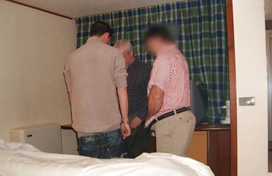 Mature cuckold wifey revealed as a hotel bi-atch