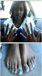 Dark-Hued Toes Magnificent Soles Fabulous Toes Pretty Soles Pretty Toes