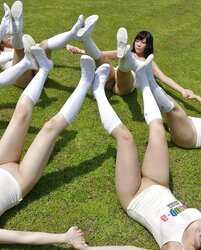 Nude Damsel Groups 016 - Japanese Summer Camp