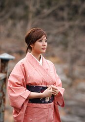 Yuma Asami Beautiful Kimono Cosplay