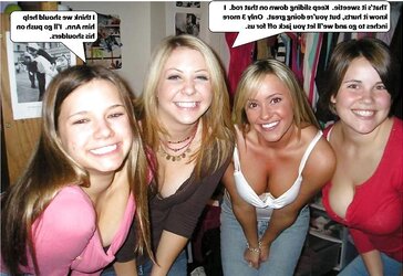 What Girlfriends Indeed Think 9 (Bisexual Ed.) - Cuckold Captions
