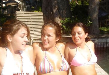 Some teenagers,honies all in bathing suit pics
